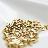 100 Brass Spacers Tube 2x2.5mm