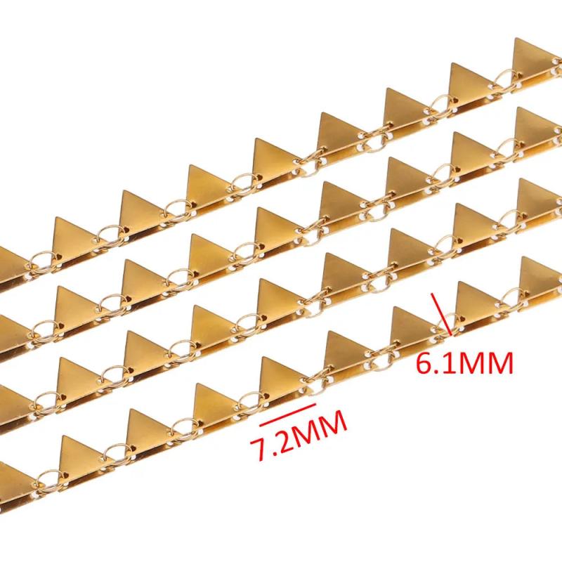 1m Stainless Steel Star Chains for Women Jewelry Making