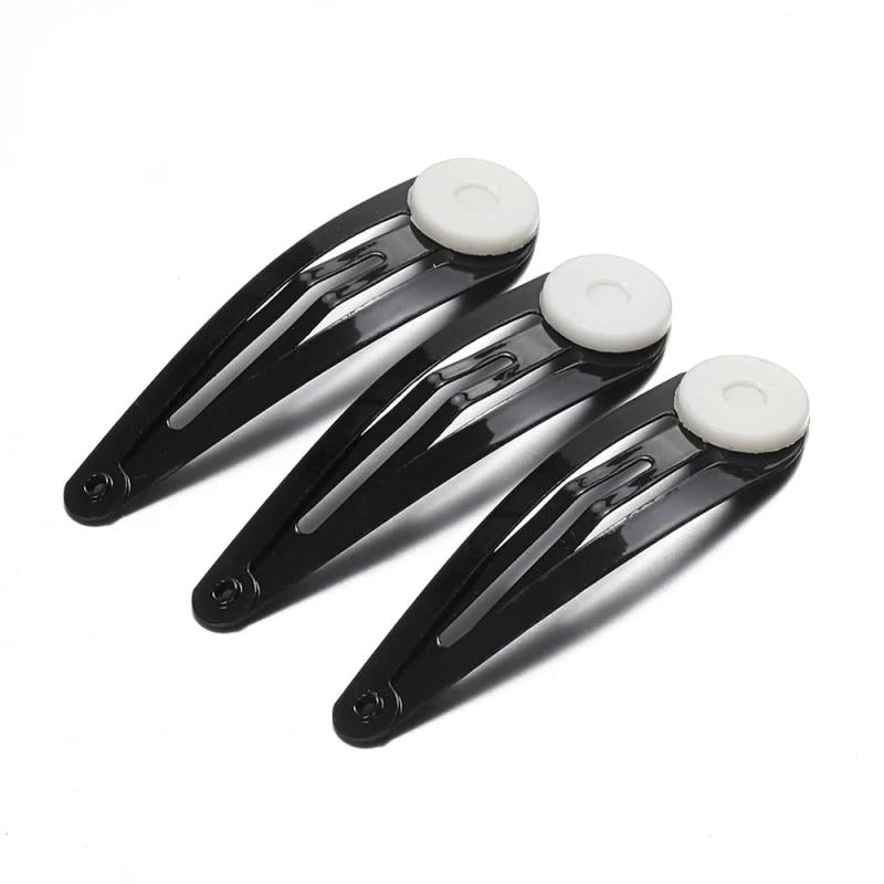 20Pcs Metal Snap Hair Clips Base for DIY Girls Hair Accessorie