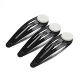 20Pcs Metal Snap Hair Clips Base for DIY Girls Hair Accessorie