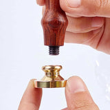 Vintage Sealing Wax Stamp Head 25mm No Handle