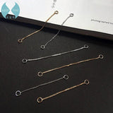 DIY Jewelry Accessories Plating Chain Belt Hanging Earrings