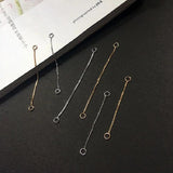 DIY Jewelry Accessories Plating Chain Belt Hanging Earrings