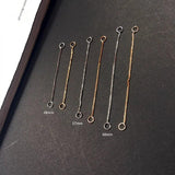 DIY Jewelry Accessories Plating Chain Belt Hanging Earrings