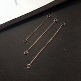 DIY Jewelry Accessories Plating Chain Belt Hanging Earrings