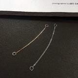 DIY Jewelry Accessories Plating Chain Belt Hanging Earrings