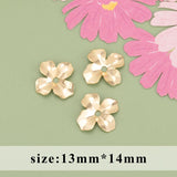 18k Plated Jewelry Accessories for DIY Pendants, 20pcs/lot