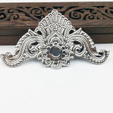 5pcs 56x104mm Filigree Triangle Metal Charms Embellishment DIY Jewelry Craft