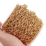 1m Stainless Steel Twist Chains Bulk for Jewelry Making