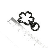 10pcs Sakura Shape Trigger Clips Buckles Spring Buckle Snap Hook