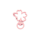 10pcs Sakura Shape Trigger Clips Buckles Spring Buckle Snap Hook