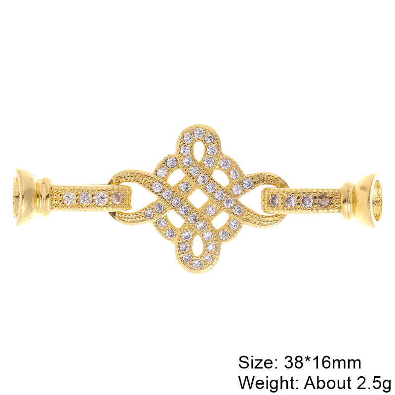 Silver Plated Lock Closure Clasps for DIY Jewelry Making