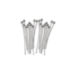 200Pcs Stainless Steel Ball Head Pins Jewelry Making DIY Accessories