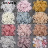 Flower Shaped Earring Accessories, Hand Made DIY Pendants, 10pcs/lot