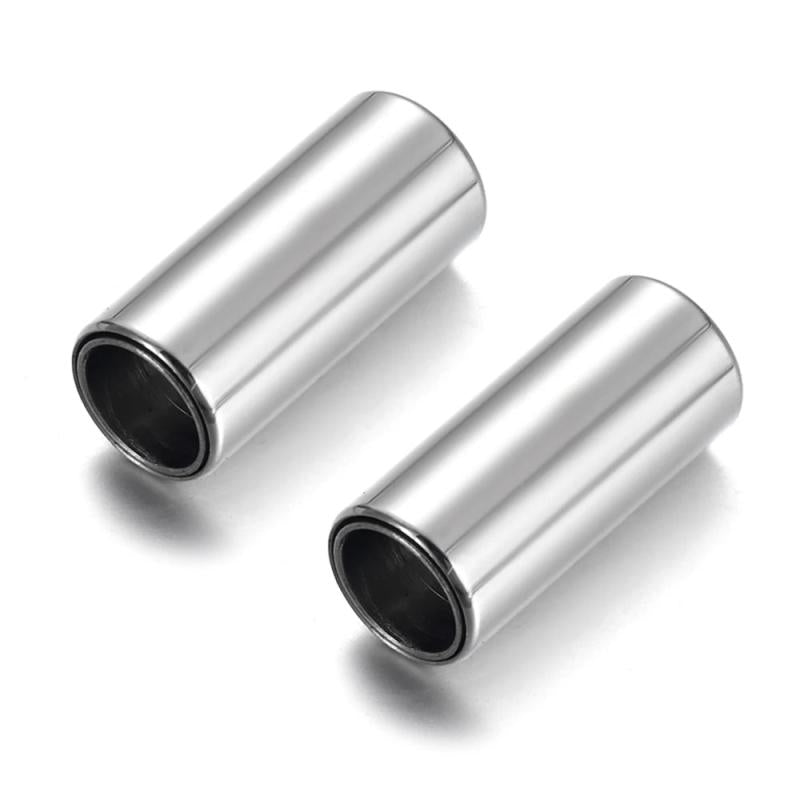 2 Stainless Steel Magnetic Clasps for DIY Jewelry Making