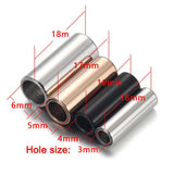2 Stainless Steel Magnetic Clasps for DIY Jewelry Making