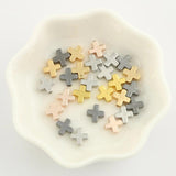 Cross Copper Beads for DIY Bracelet Necklace Jewelry Making