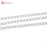 Champagne Copper Necklace Chain 1.8MM-3.5MM