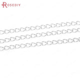Champagne Copper Necklace Chain 1.8MM-3.5MM