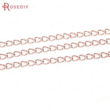 Champagne Copper Necklace Chain 1.8MM-3.5MM