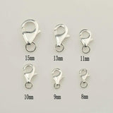 925 Sterling Silver Lobster Clasps & Hooks For Women Jewelry