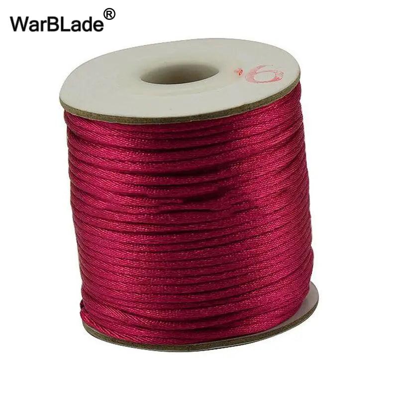 60M Nylon Cord Chinese Knot Macrame Cord Thread DIY Tassels