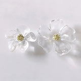 10 PCS Acrylic Pearl Flowers For DIY Jewelry Making