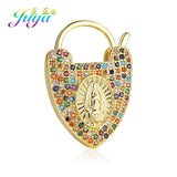 DIY Decoration Locket Pendant Screw Clasps for Jewelry Making