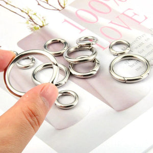 Stainless Steel Spring Clasps Keyring Hooks for Keychain
