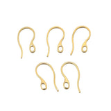 50Pcs Stainless Steel Earring Hooks for DIY Jewelry Making