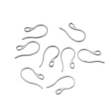 50Pcs Stainless Steel Earring Hooks for DIY Jewelry Making