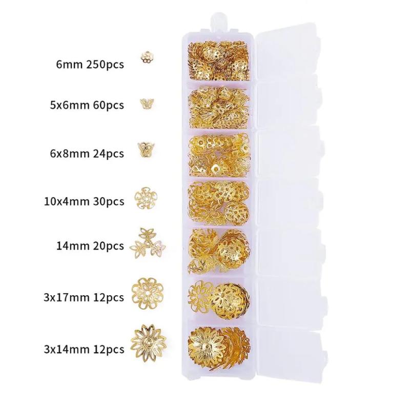 DIY Jewelry Findings Set Earring Hooks Head Pins Jump Rings Lobster Clasp