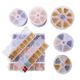 DIY Jewelry Findings Set Earring Hooks Head Pins Jump Rings Lobster Clasp