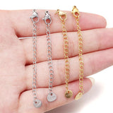 Stainless Steel Bracelet Necklace Extension Chain Wholesale