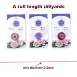 50yd Seed Beads Cord String for DIY Jewelry Making