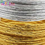 5M 2.0mm Pattern Aluminum Wire Silver Soft Craft DIY Jewelry Making