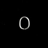 304 Stainless Steel Jump Rings 15x12mm Silver 50 PCs