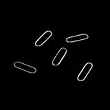 304 Stainless Steel Jump Rings 15x12mm Silver 50 PCs