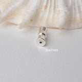 925 Sterling Silver Thread Clasp for Necklace/Bracelet DIY Jewelry