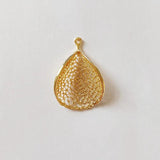 10 PCS Leaf Pendant Charms for Jewelry Making