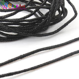 5M/Lot Colorful Metal Wire Cotton Thread DIY Jewelry Making
