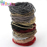 5M/Lot Colorful Metal Wire Cotton Thread DIY Jewelry Making