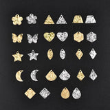 20pcs Stainless Steel Love Embossing Charms Pendant Jewelry Making