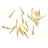 200pcs Retro Metal Acrylic Spike Earring Findings 2.2cm/3.5cm/5.3cm
