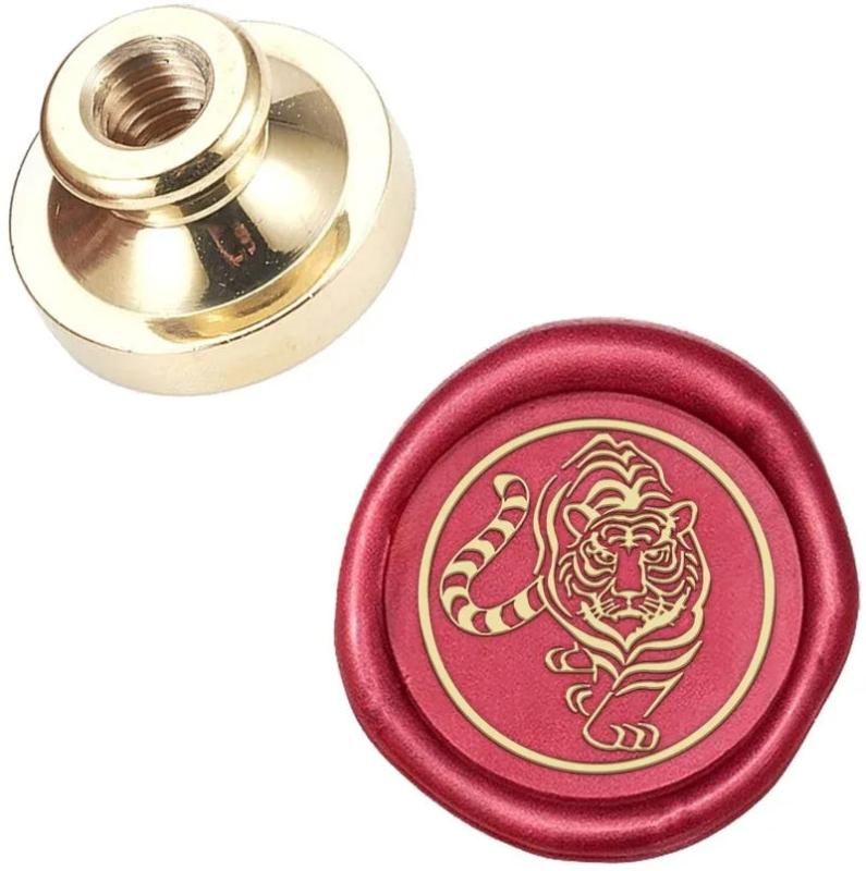 1PC Unicorn Wax Seal Stamp Head 25mm Removable Sealing Brass Stamp Head