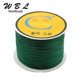 100M Cotton Cord 0.8mm 1mm 1.5mm Nylon Cord Thread Chinese Knot Macrame Cord Str