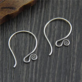 925 Sterling Silver Earring Hooks for DIY Jewelry Making