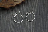925 Sterling Silver Earring Hooks for DIY Jewelry Making