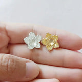 20 PCS Flowers Tray KC Gold/Silver Charm DIY Jewelry Making