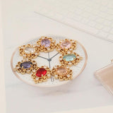 17x20MM Oval Rhinestone Charms Glass Accessories Earring Findings